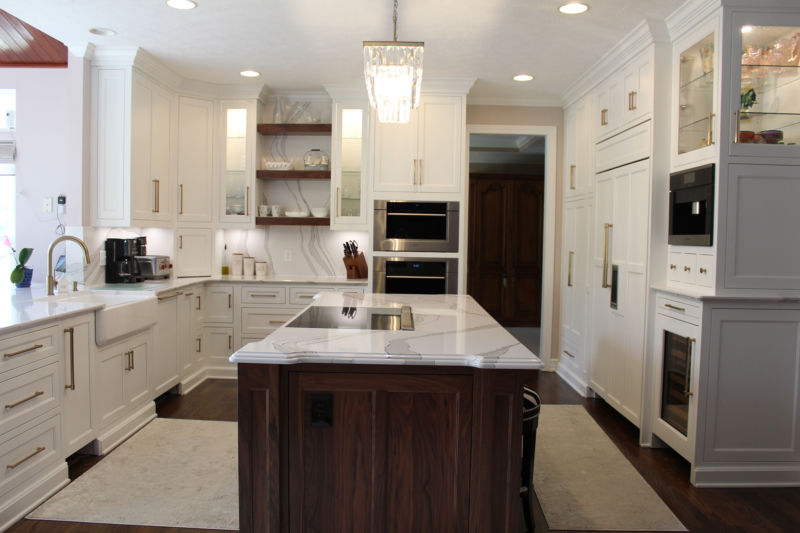 kitchen remodel built by a home renovation design company in Bainbridge, Ohio