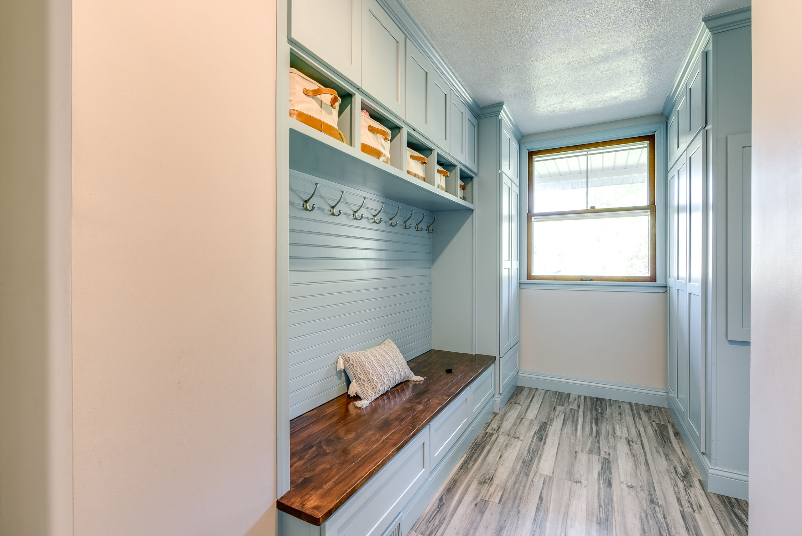Mudroom for extra storage and organization in Hudson, OH